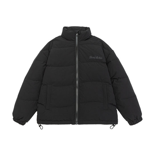 Damen Boxy Stepp-Pufferjacke mit hohem Stehkragen, Tunnelzug und elastischen Bündchen Shop Nory