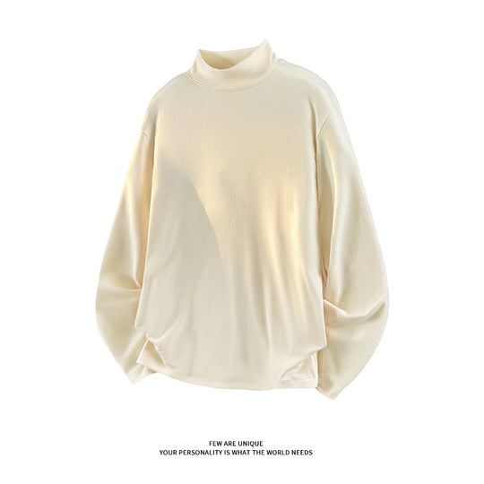 Unisex Oversize-Stehkragen-Sweatshirt mit Raglanärmeln und weichem Baumwollfleece Shop Nory