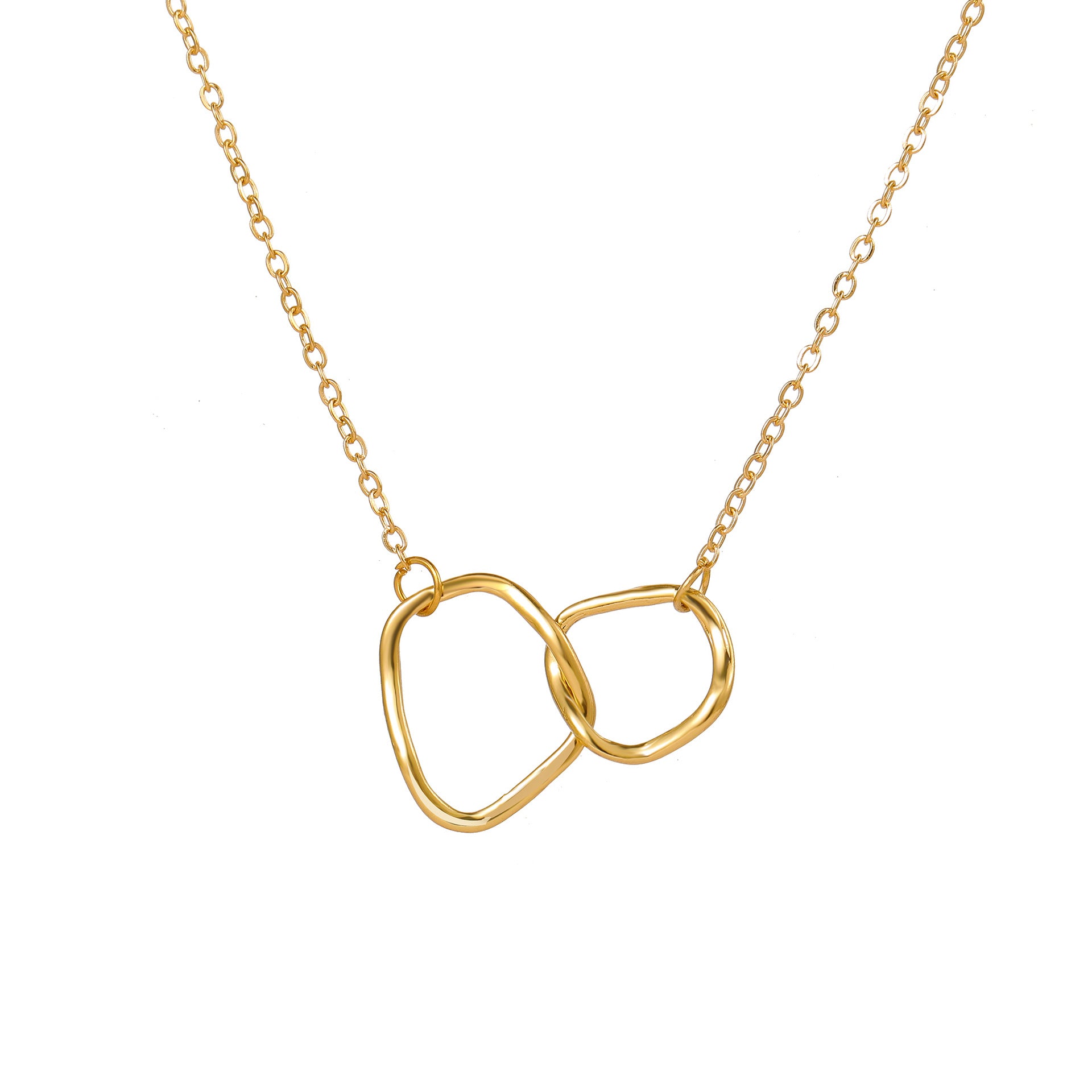 Damen Halskette mit minimalistischen geometrischen Anhängern Shop Nory
