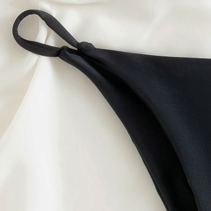 Damen Hochgeschnittene Bikini-Hose Shopnory