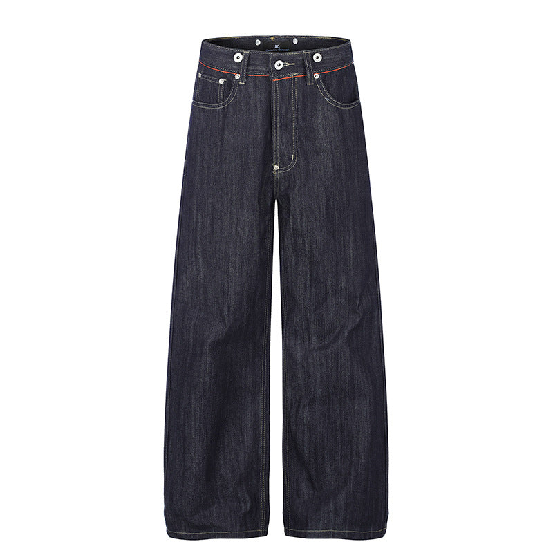 Damen Hochgeschnittene weite Denim-Palazzo-Jeans mit Five-Pocket-Schnitt Shop Nory