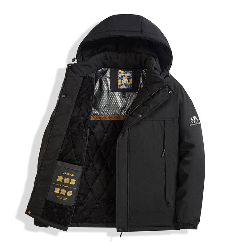 Herren Multifunktionale und warme Steppjacke Shop Nory
