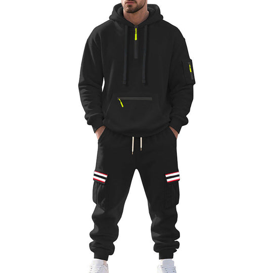 Jogginganzug Herren sportlich aus Sweatshirt und Hose