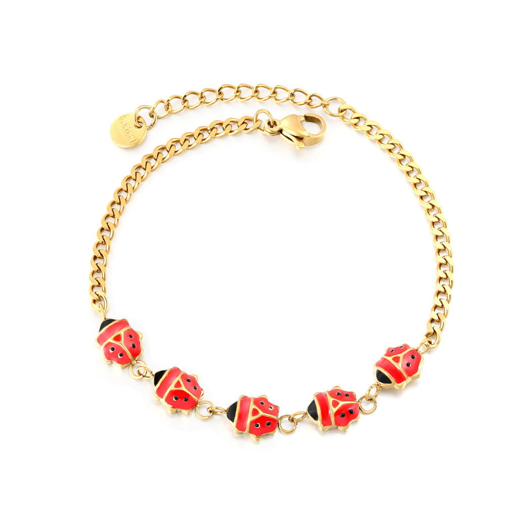 Damen Armband mit fröhlichen Wassermelonenanhängern und flexiblem Design Shop Nory