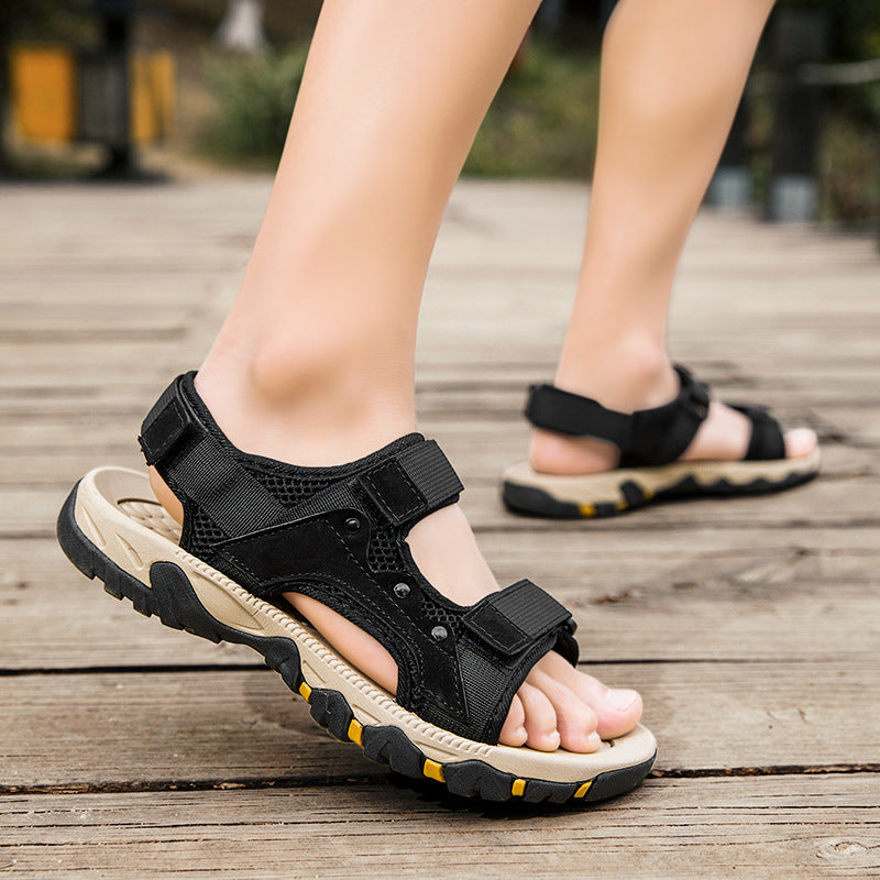 Herren Outdoor-Sandalen mit verstellbaren Riemen von