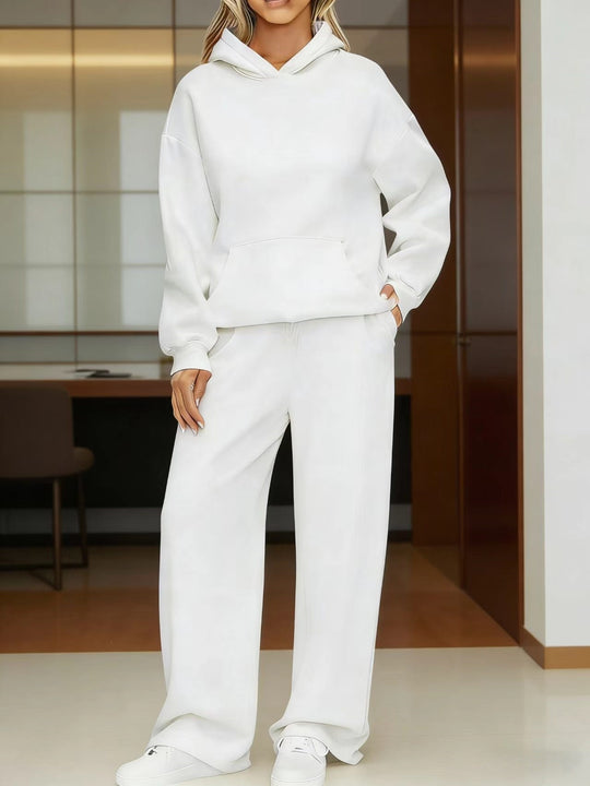 Damen nan kuscheliges Oversize Hoodie und weite Jogginghose Set Shop Nory