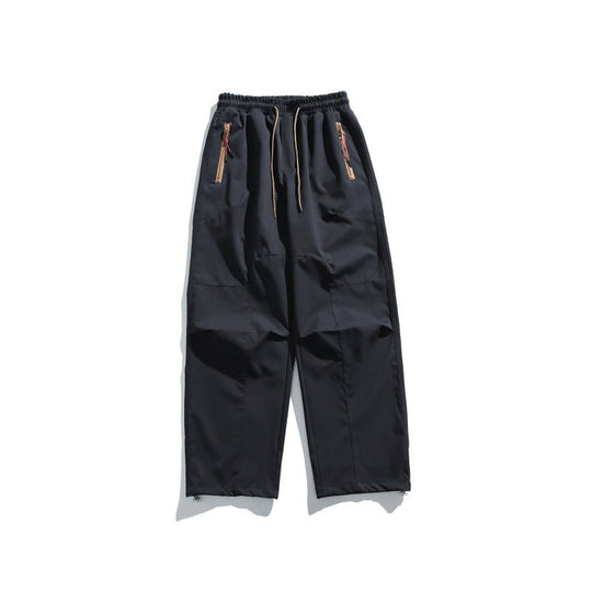 Herren Cargo-Hose mit elastischem Bund, Knie-Paneelen und Reißverschluss-Saum Shop Nory