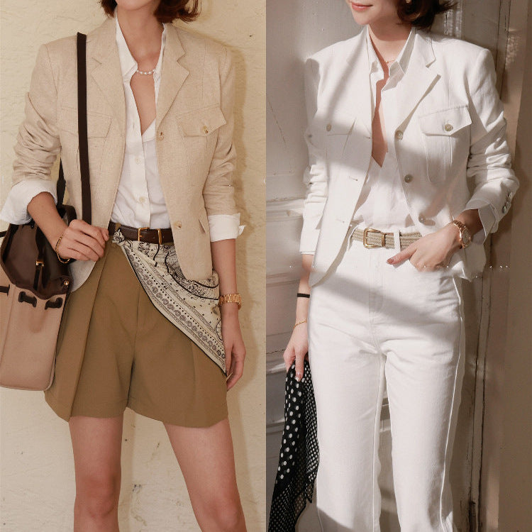 Damen Eleganter Blazer mit vielseitigen Styling-Optionen Shop Nory