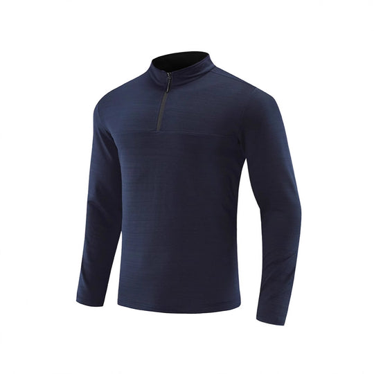 Herren Funktions-Halbzip-Langarmshirt mit Stehkragen und atmungsaktivem Stretchmaterial Shop Nory