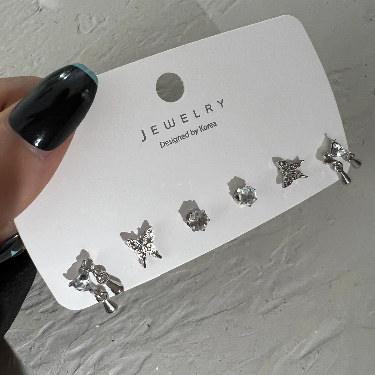 Damen Ohrstecker-Set mit vielseitigen Designs und eleganten Anhängern Shop Nory