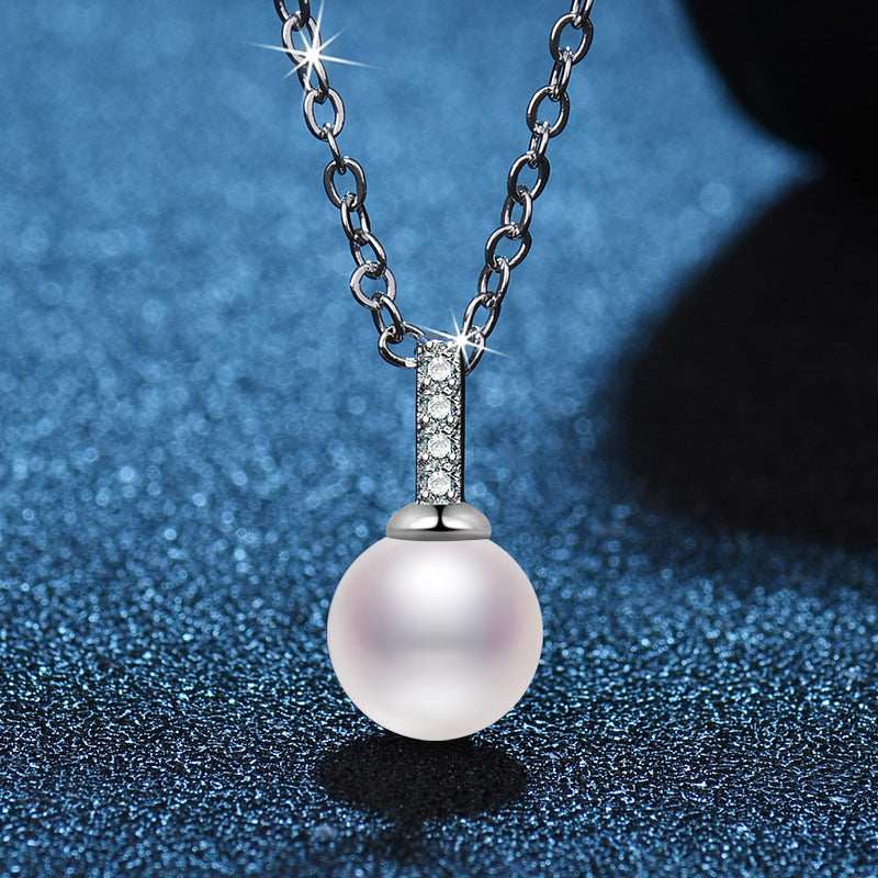 Damen elegante Ohrringe mit Perlen und Zirkonia-Details Shop Nory