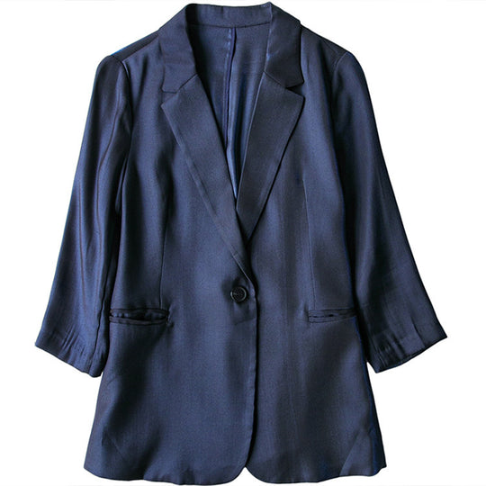 Damen Eleganter Blazer mit schmalem Schnitt Shop Nory