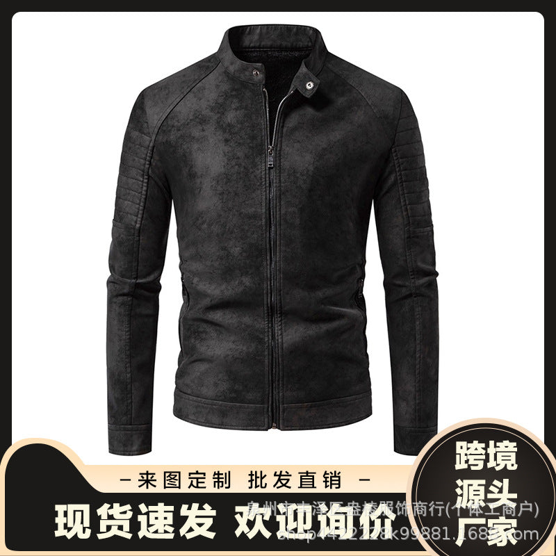 Herren Modische Bikerjacke Shop Nory