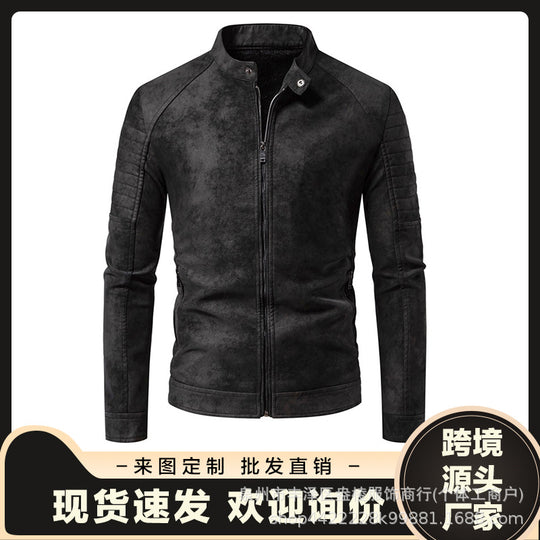 Herren Modische Bikerjacke Shop Nory
