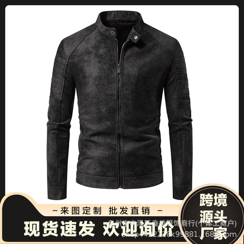 Herren Modische Bikerjacke Shop Nory