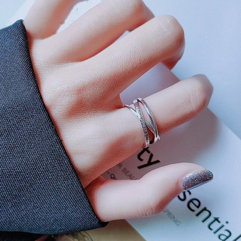 Damen modischer verstellbarer Ring Shop Nory