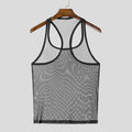 Herren Atmungsaktives Sport-Tanktop mit Racerback-Design