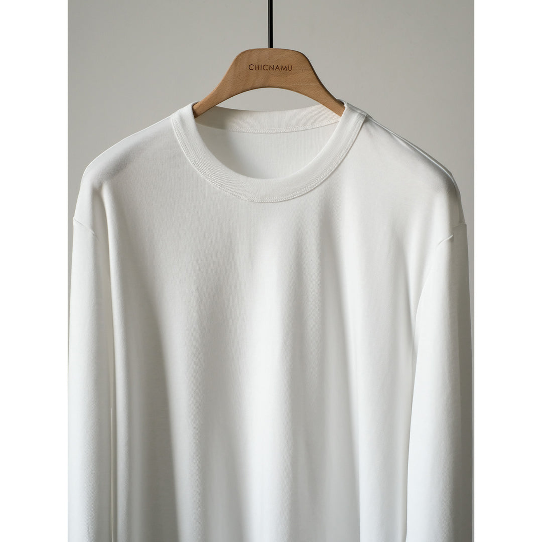 Damen Bequeme Langarm-T-Shirt Shop Nory