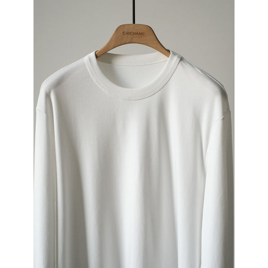 Damen Bequeme Langarm-T-Shirt Shop Nory