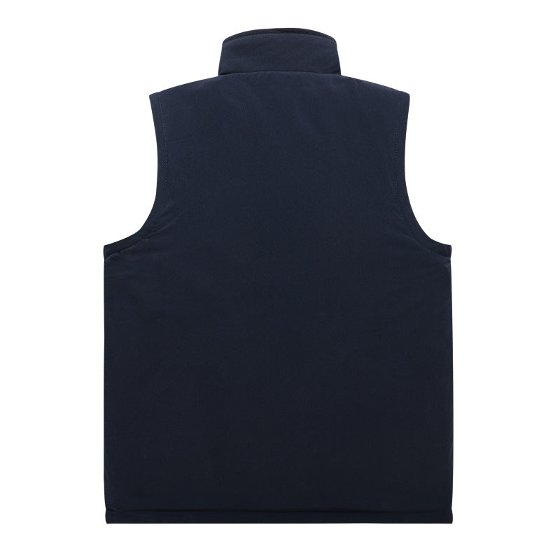 Herren Softshell-Weste mit Fleece-Innenfutter, winddichter Außenlage und hohem Stehkragen Shop Nory