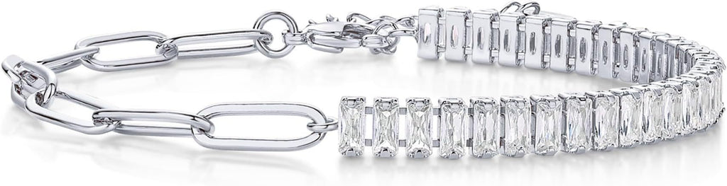Damen Glamouröses Armband mit funkelnden Zirkonia-Steinen Shop Nory