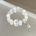 Damen Armband aus glitzernden Kristallen und feinen Edelsteinen Shop Nory