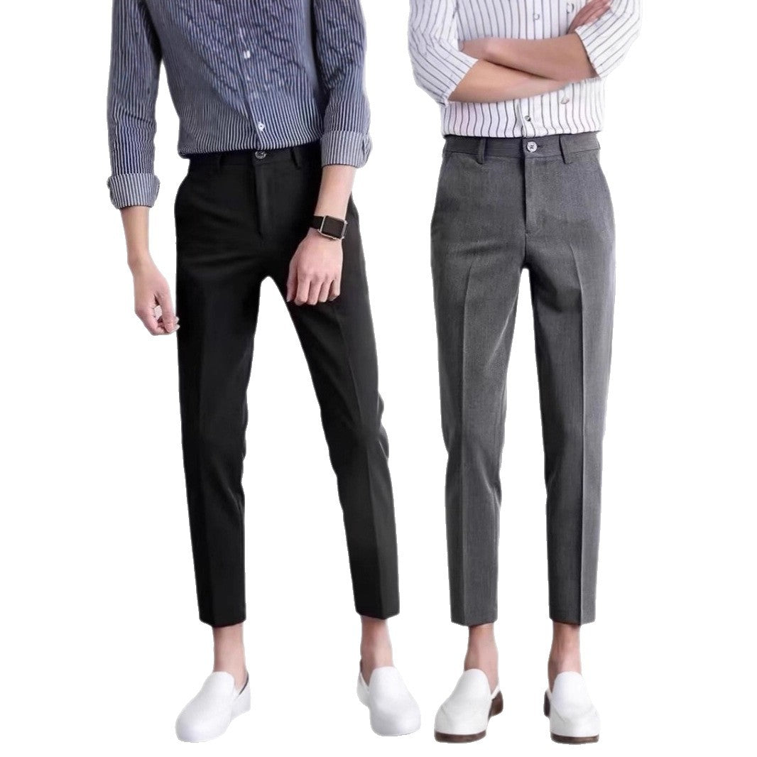 Herren Elegante Slim Fit Chino-Hose Shop Nory