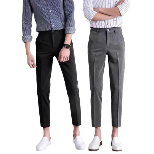 Herren Elegante Slim Fit Chino-Hose Shop Nory