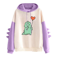 Ballon-Drache Violett
