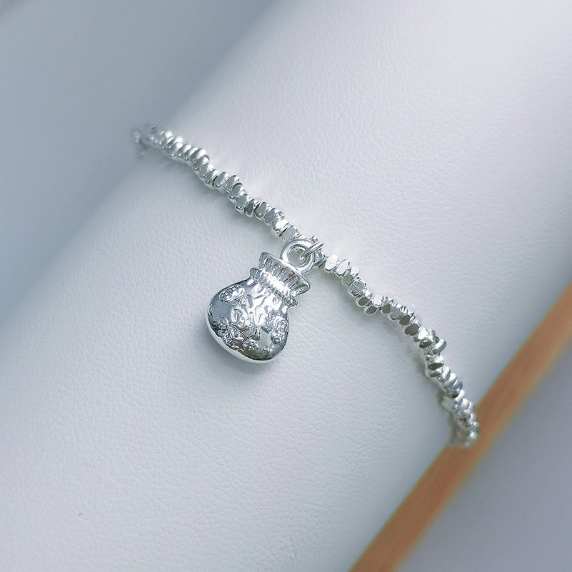 Damen funkelndes Armband mit Tropfenanhänger Shop Nory