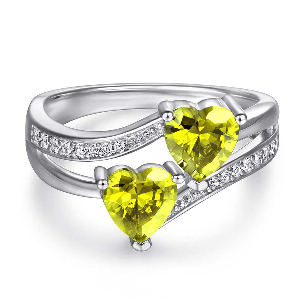 Damen Verlobungsring mit strahlendem ovalem Hauptstein und zarten Zirkonia-Details Shop Nory