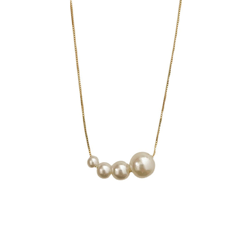 Damen elegante Halskette mit Perl-Design Shop Nory