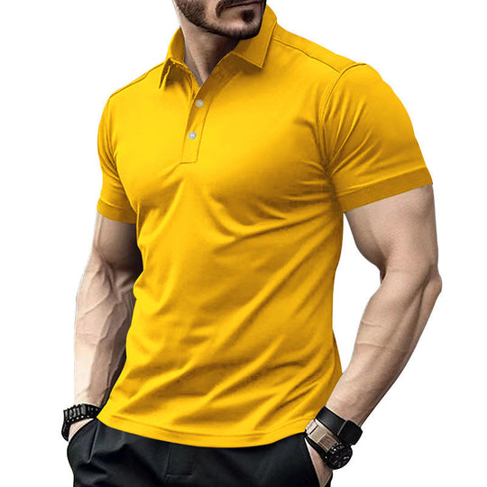 Herren Hochwertiges Kurzarm Poloshirt mit atmungsaktiver Technologie und modernem Schnitt