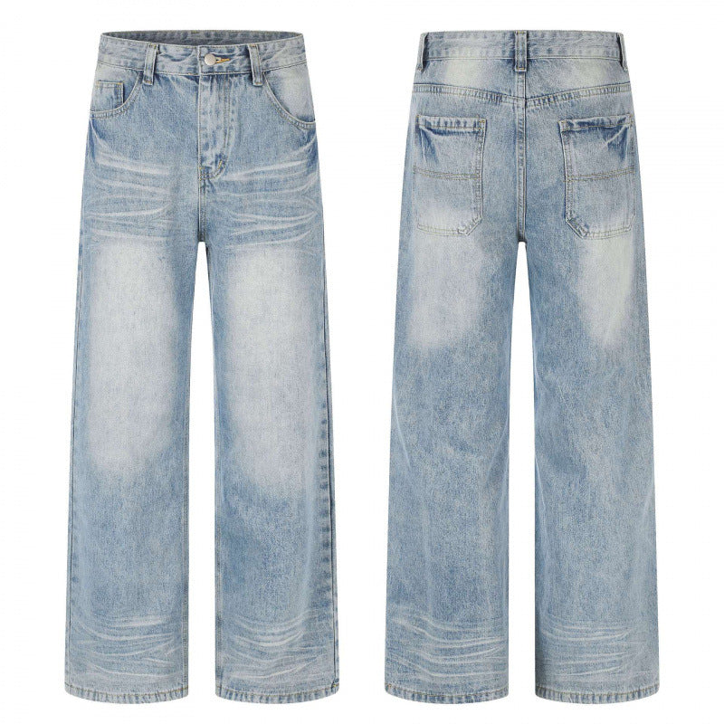 Damen Kurz geschnittene High‑Waist Culotte-Jeans mit weitem Bein, Retro‑Wash und softer Denimqualität Shop Nory