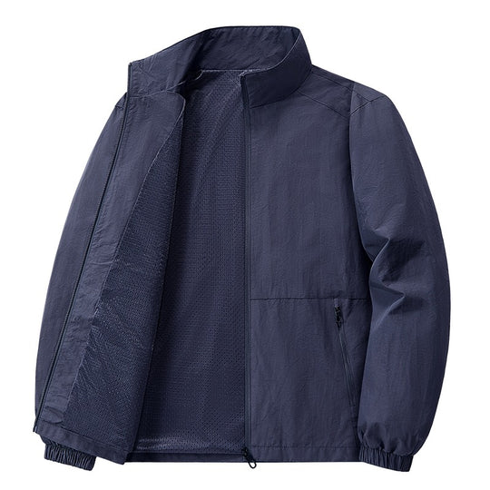 Herren Leichte Freizeitjacke mit schmalem Kragen Shop Nory