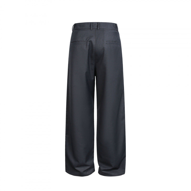 Damen Weite Cargo‑Hose mit Karomuster‑Einsätzen und dekorativen Knopfleisten Shop Nory
