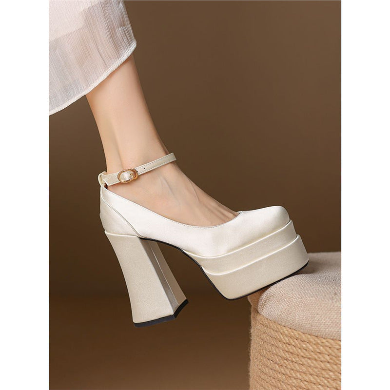 Damen Plateau Sandalen Shopnory