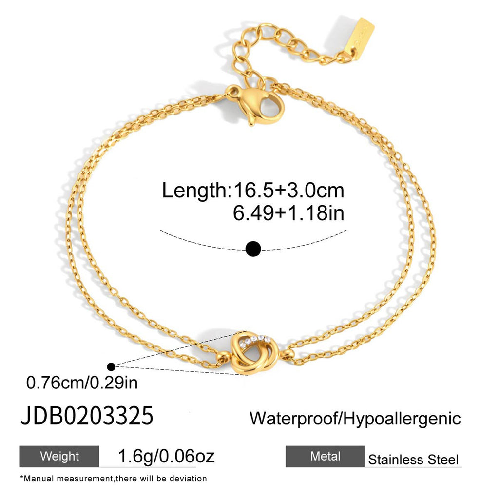 Damen Armband mit Sonnenmotiv aus hypoallergenem Edelstahl Shop Nory