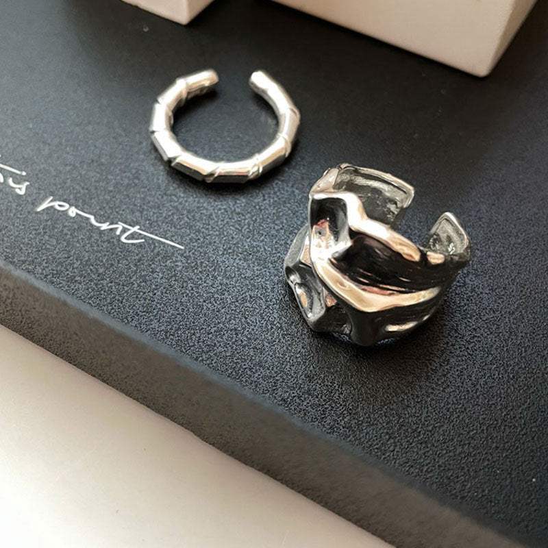 Damen Offener Ring mit elegantem Bambus-Design Shop Nory