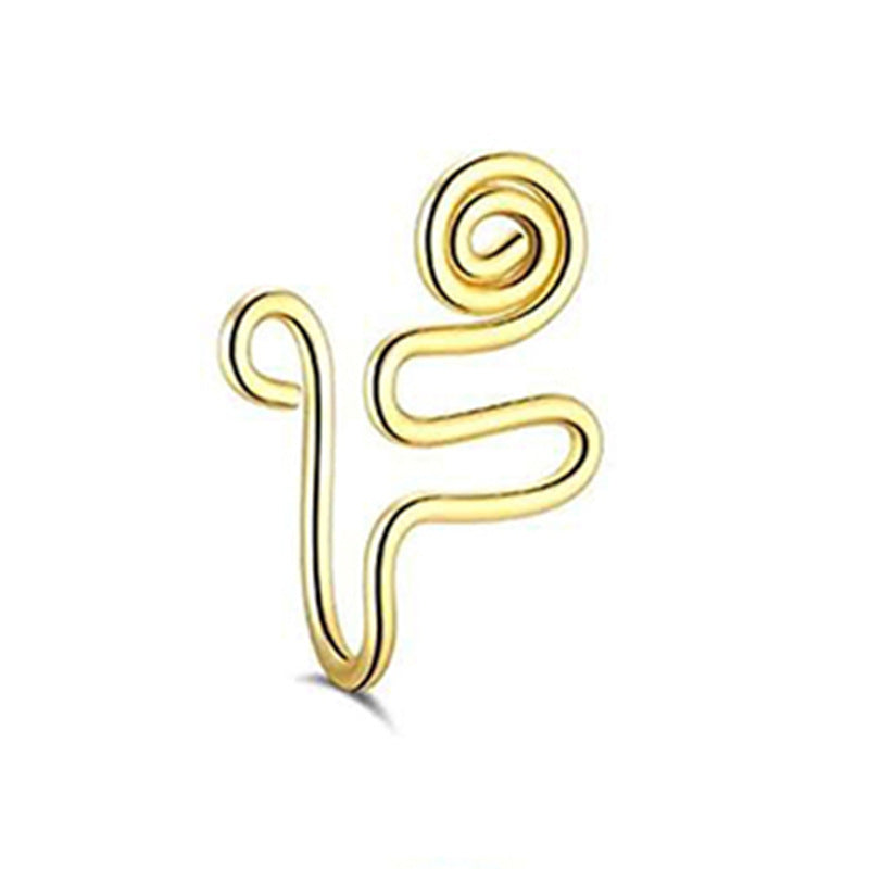 Damen Ohrstecker mit elegantem Spiraldesign Shop Nory