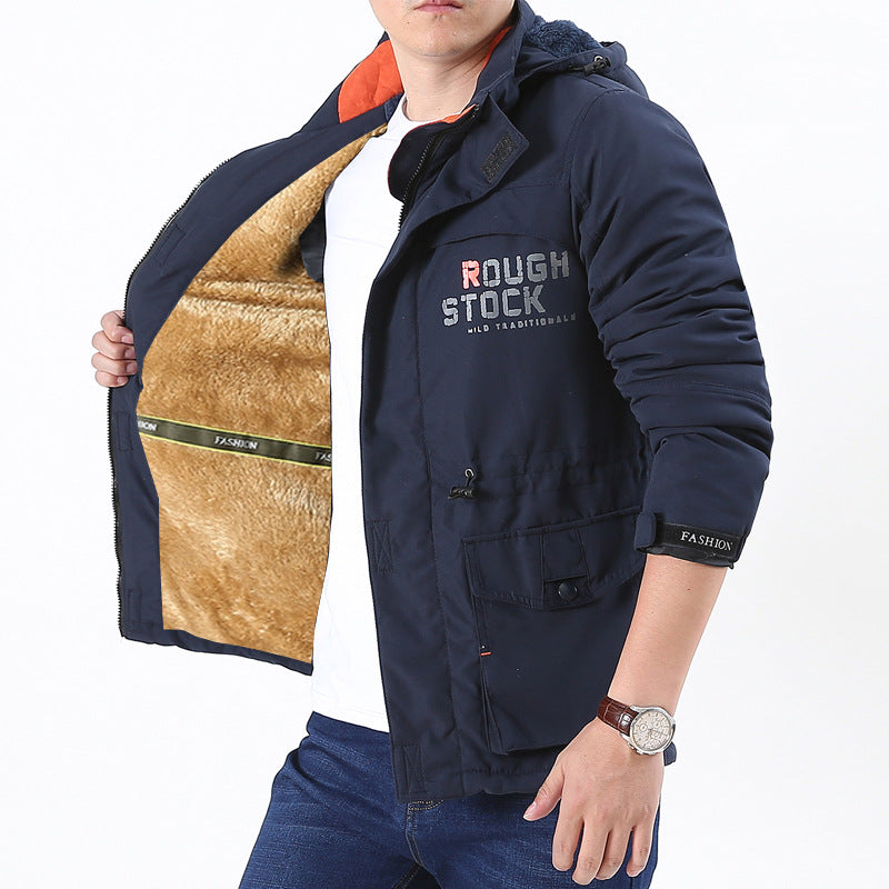 Herren Praktische Übergangsjacke mit mehreren Taschen Shop Nory