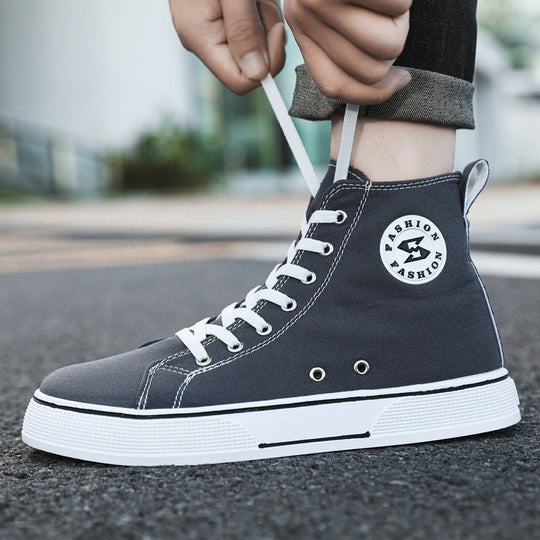Damen Hochwertige Sneaker mit ankle-high Design und atmungsaktiver Obermaterialstruktur
