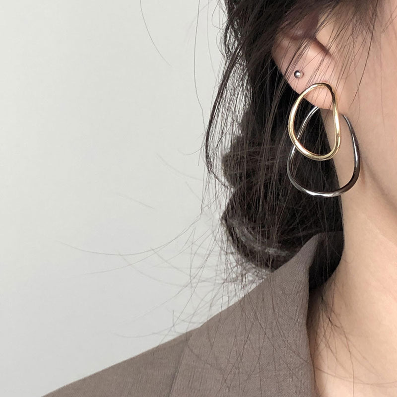 Damen Ohrringe mit modernem, organischem Design Shop Nory