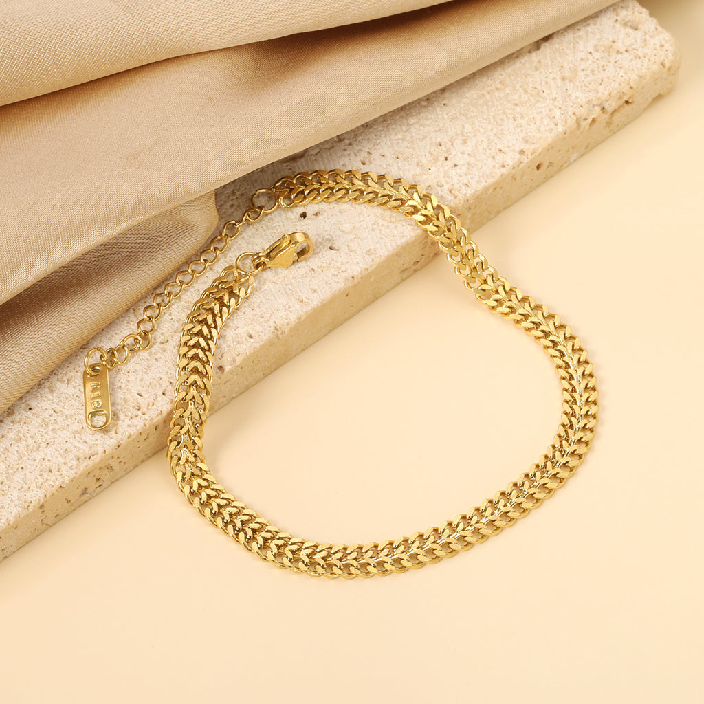 Damen Armband mit eleganten Perlen und verstellbarem Kettenverschluss Shop Nory