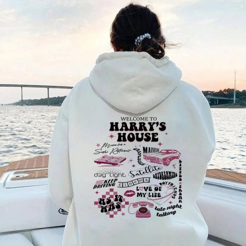 Damen Kapuzenpullover mit einzigartigem Grafikdesign Shopnory