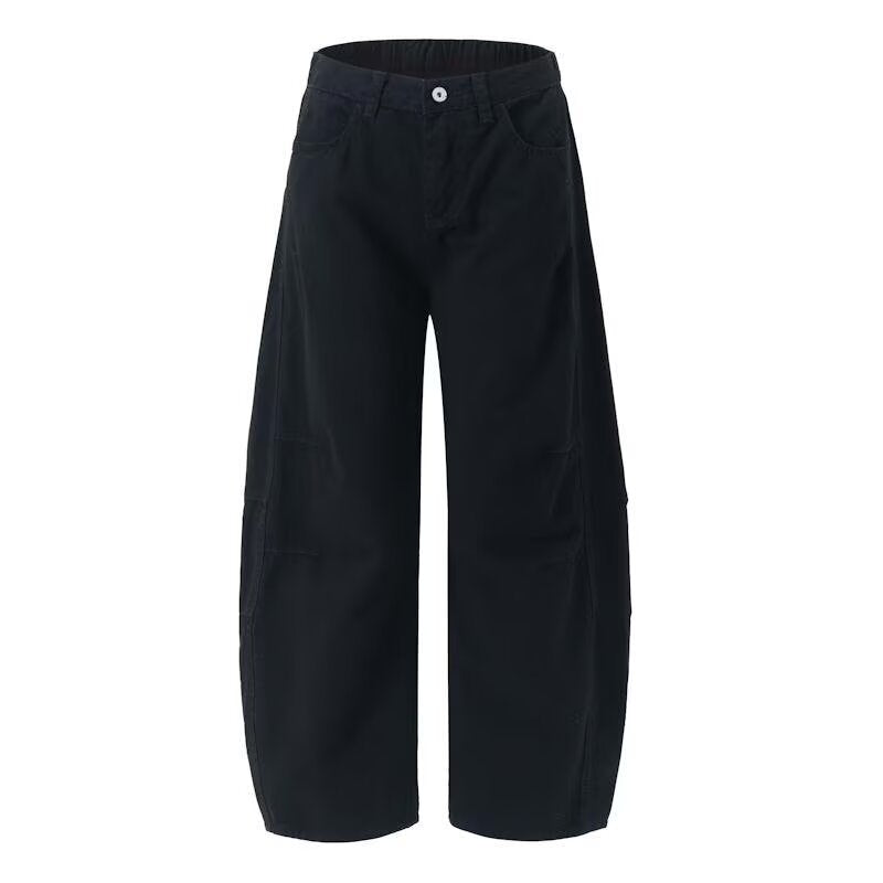 Damen Weitgeschnittene Utility-Cargo-Hose Shop Nory