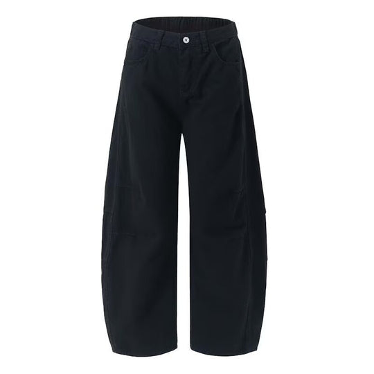 Damen Weitgeschnittene Utility-Cargo-Hose Shop Nory