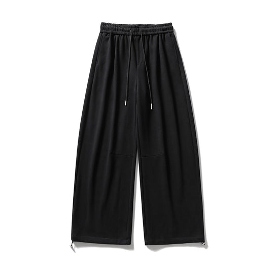 Unisex Weite Sweatpant mit Kordelzug, Kniepatch und verstellbarem Saum Shop Nory