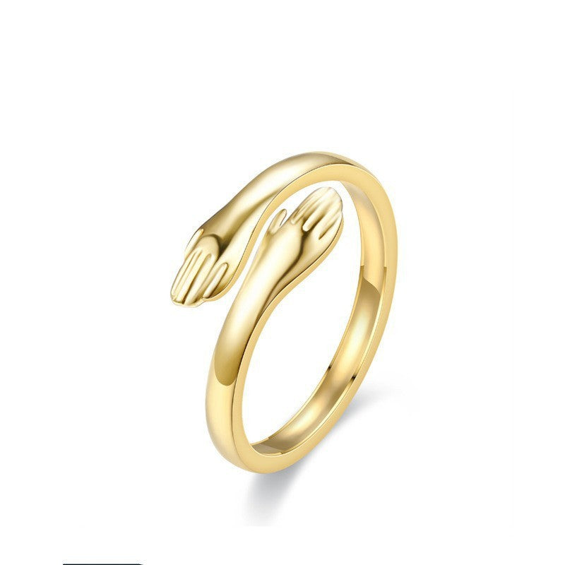 Damen Ring mit einzigartigem Handdesign Shop Nory