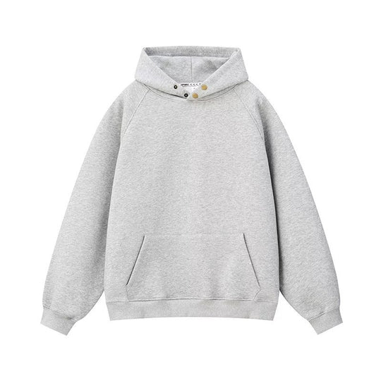 Unisex Gefütterter Oversized Kapuzenpullover mit Kängurutasche Shop Nory